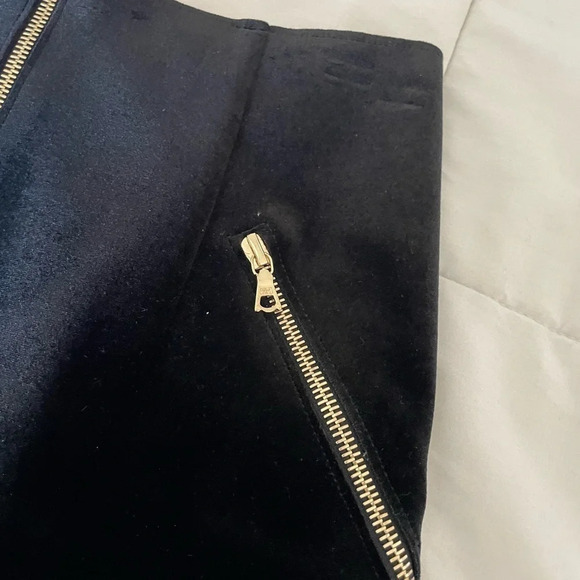 Sandro velour zip mini skirt - Picture 6 of 11